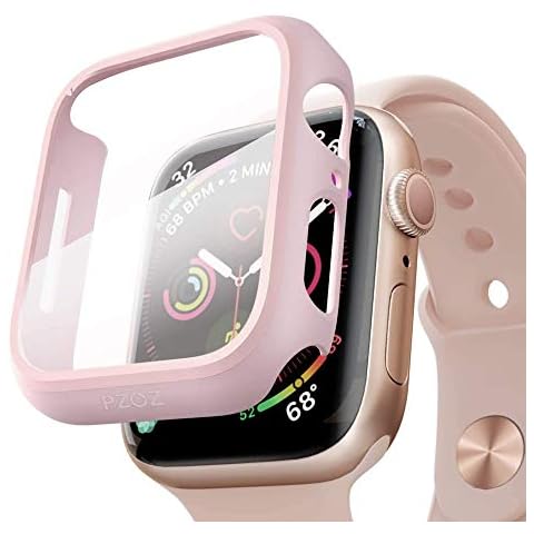 Funda PZOZ para Apple Watch Series 5/Series 4 con protector de pantalla PET Cover