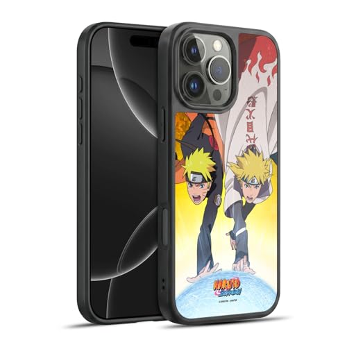 Coque en gel Naruto et Minato pour iPhone 16 Pro Max Head Case