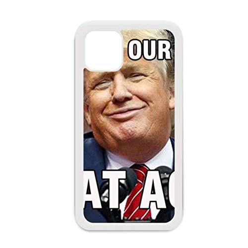 Coque iPhone 12 Pro Max anti-rayures style parodie American President Blanc