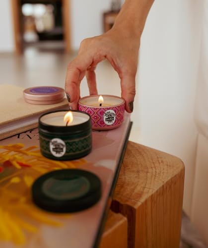 Kit Velas Áromaticas Vegetais Naturais - DoJardim