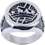 Mason Zone™ Knights Templar Ring - York Rite Knights of Templar Cross and Crown Freemason Ring/Masonic Ring for sale - Enamel & Stainless Steel Band. Lodge Jewelry (9)