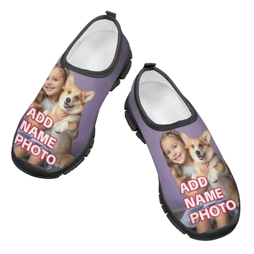 Doojoayie Custom Shoes for Girls Tennis Shoes with Graphics for Kids Birthday Party3