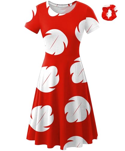 Disfraz Mujer Halloween Vestido Rojo con Corona y Clip miniatura 1