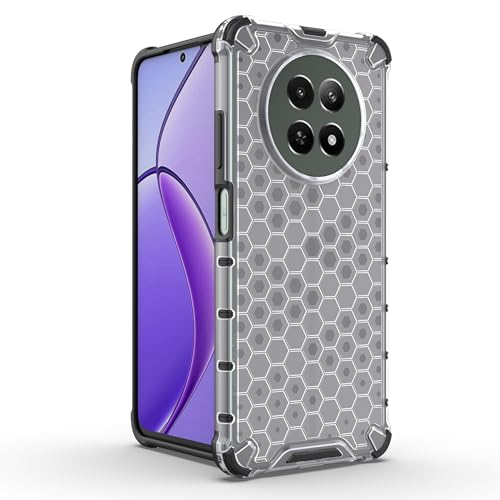Image of Hard PC Back Case Cover for Realme Narzo 70X 5G Anti Slip Ultra Thin Shockproof Reinforced Corners (Polycarbonate|Clear)