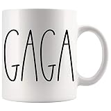 Gaga Mug - Family Coffee Mug for Birthday, Christmas, Mother's Day, Father's Day - 11oz