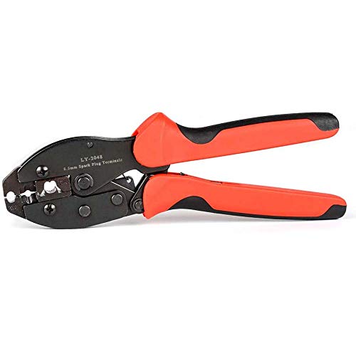 Ratchet Spark Plug Wire Crimper for Spark Plug Ignition Wire and Terminals Dia. 8.5mm