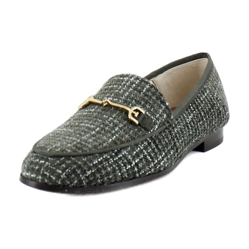 Sam Edelman Women's Loraine Loafer Olive Boucle Multi 7 Medium