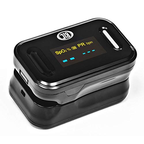 Oximetro Pulso Portátil (Tipo Dedo) Yk-80B Preto, Bic