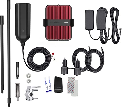 Solid Signal Rover Duo OTR 2-in-1 Car-to-Truck Vehicle Cell Phone Signal Booster | 5G Ready | All U.S. Carriers | FCC Approved | Assembled in USA