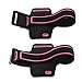 iXCC Racer Series Sport Gym Armband with Scratch-Resistant Dual Arm-Size Slots and Key Pocket for iPhone 6, 6s, 5s, 5, 5c, SE, iPod MP3 Player - Pink