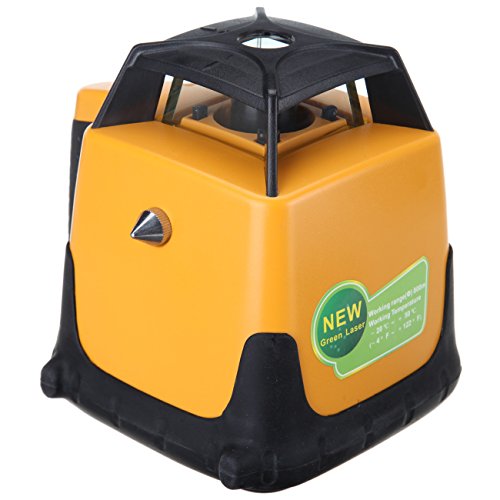 Foto von Ridgeyard Einstellbare grüne Lichtstrahl Automatischer Selbst Leveling Mess Rotary Rotationslaser 500m Reichweite (Grün)
