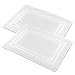 Talvania Cotton Banded Bath Mats, 100% Ring Spun Genuine Cotton, 23 x 32 Inch, Highly Absorbent, Maximum Softness, Easy Care & Machine Washable Shower Bathroom Rugs Floor Towel 2 Pack (White)
