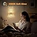 JandCase Night Lights Plug into Wall, Dusk to Dawn Sensor, 3000K Soft White LED, Acrylic Bubble Design, 0-100lm Adjustable Brightness, 2-Pack for Bedroom, Bathroom, Living Room, Hallway