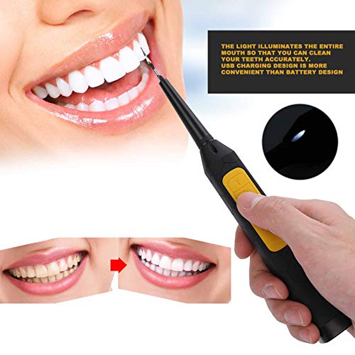 Limpador de dentes, limpador de dentes USB profissional, removedor de cálculos elétrico, removedor p