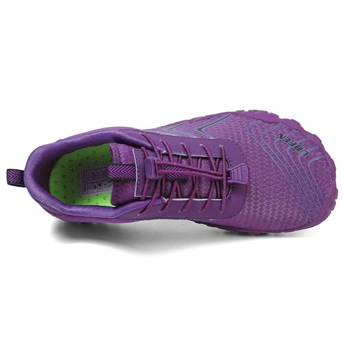 Image of UBFEN Water Shoes for Men Women Quick Dry Swim Aqua Socks | Lightweight Barefoot-style Fit, Rubber Sole, Hiking, Fishing, Kayaking, Beach, Pool, Boating, Diving And Water-to-land Wear