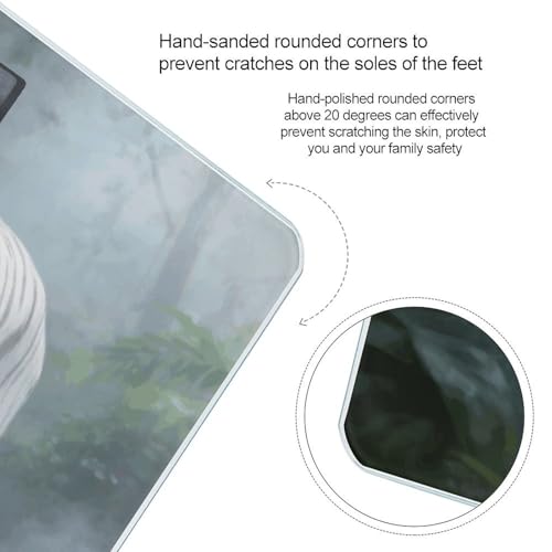 Báscula Digital de Baño con Plataforma de Vidrio Templado miniatura 4