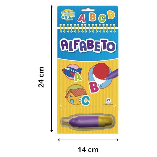 Coleção Aquabook Números e Alfabeto Colorindo com Água