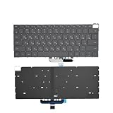 DMJBNBPO Tastiera russa americana, compatibile con HUAWEI, MagicBook