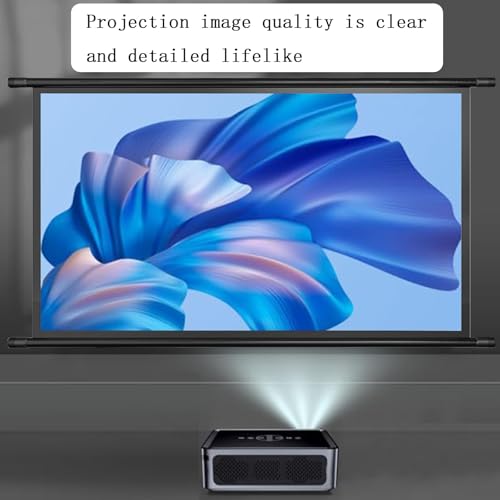 Pantalla de proyector 72 pulgadas tela 4:3 anti-arrugas miniatura 3
