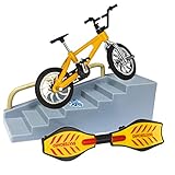 BEYST Mini Finger Sports Set，Educational Toy Fun Bike Scooter for Kids Mini Finger Skateboard Set Lightweight