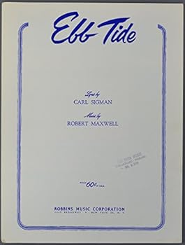 1953 EBB TIDE Sheet Music CARL SIGMAN Robert Maxwell PIANO VOCAL GUITAR UKULELE