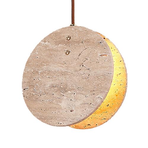 G9 Light Source Single Head Pendant Lamp, Modern Industrial Style Marble Chandelier, Flush Mount Ceiling Hanging Light, Living Room Dining Room Hallway Decoration Light Fixtures