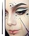 EIGSHOW Eyeliner Brush Set, Ultra Fine Gel Eyeliner Brush for Precision Eye Liner, Eyebrow Filling, Face Painting, 4 Pieces