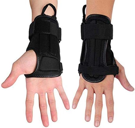 CTHOPER Impact Wrist Guard Fitted Wrist Brace Wrist Support for Snowboarding, Skating, Motocross, Street Racing, Mountain Biking, Weightlifting (M)