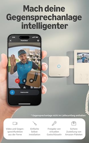 Ring Intercom Video + Ring Innenkamera (Indoor Camera 2. Gen.) | Das intelligente Upgrade für deine Gegensprechanlage… – Ansicht 2