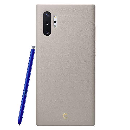 CYRILL Basic Leather Designed for Samsung Galaxy Note 10 Plus Case (2019) - Taupe