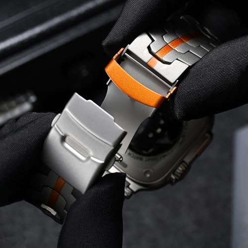 Bracelet montre acier Apple Watch résistant à la transpiration - 6