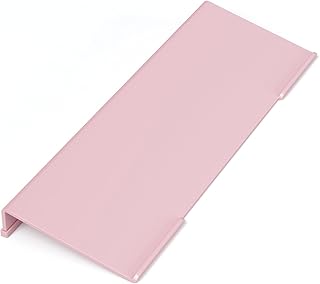 Ergonomic Acrylic Keyboard Stand Riser with Silicone Anti-Slip Strip — Light Pink