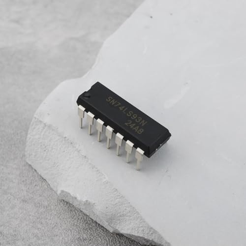 YINETTECH 10Pcs SN74LS93N TI Integrated Circuit Chip 5V Suitable for Embedded Systems Retro Computer Logic Circuits - Thumbnail 7