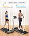 Acezoe Walking Pad Under Desk Treadmill with Incline, 2 in 1 Foldable Treadmills for Home Small Office, 300 lbs Capacity, Portable Compact Walking Treadmill with Remote Control, LED Display and Apps