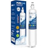 Pureline Replacement for GE® RPWFE® Water Filter (With RFID Chip) RPWF Refrigerator Water Filter. Compatible with GFE28GYNFS, PFE28KYNFS