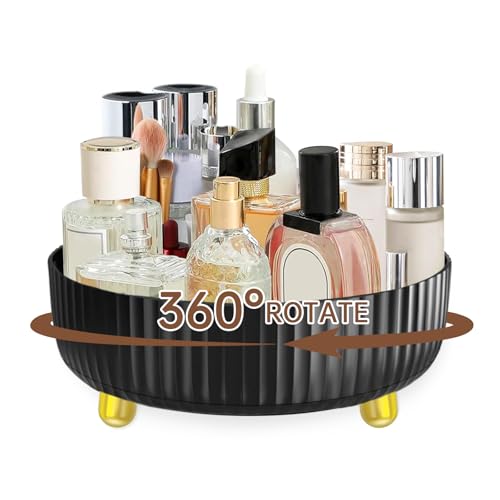Bukuhlio Organizador de Maquillaje Giratorio 360°， Baño...