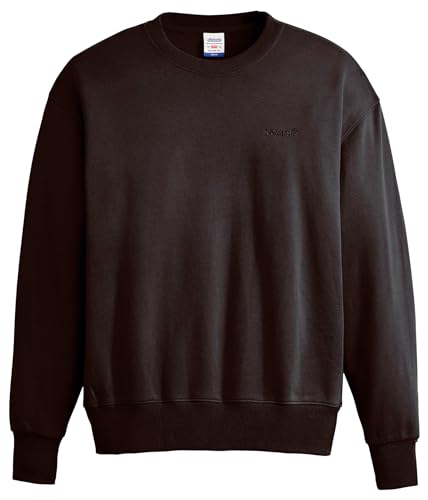Levi's Authentic Crew Black Agate Garment Dye F, Black Agate Garment, Xxl - 6