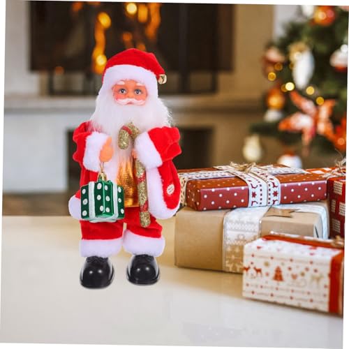 Décoration de Noël animée UKCOCO avec musique pour table de fête