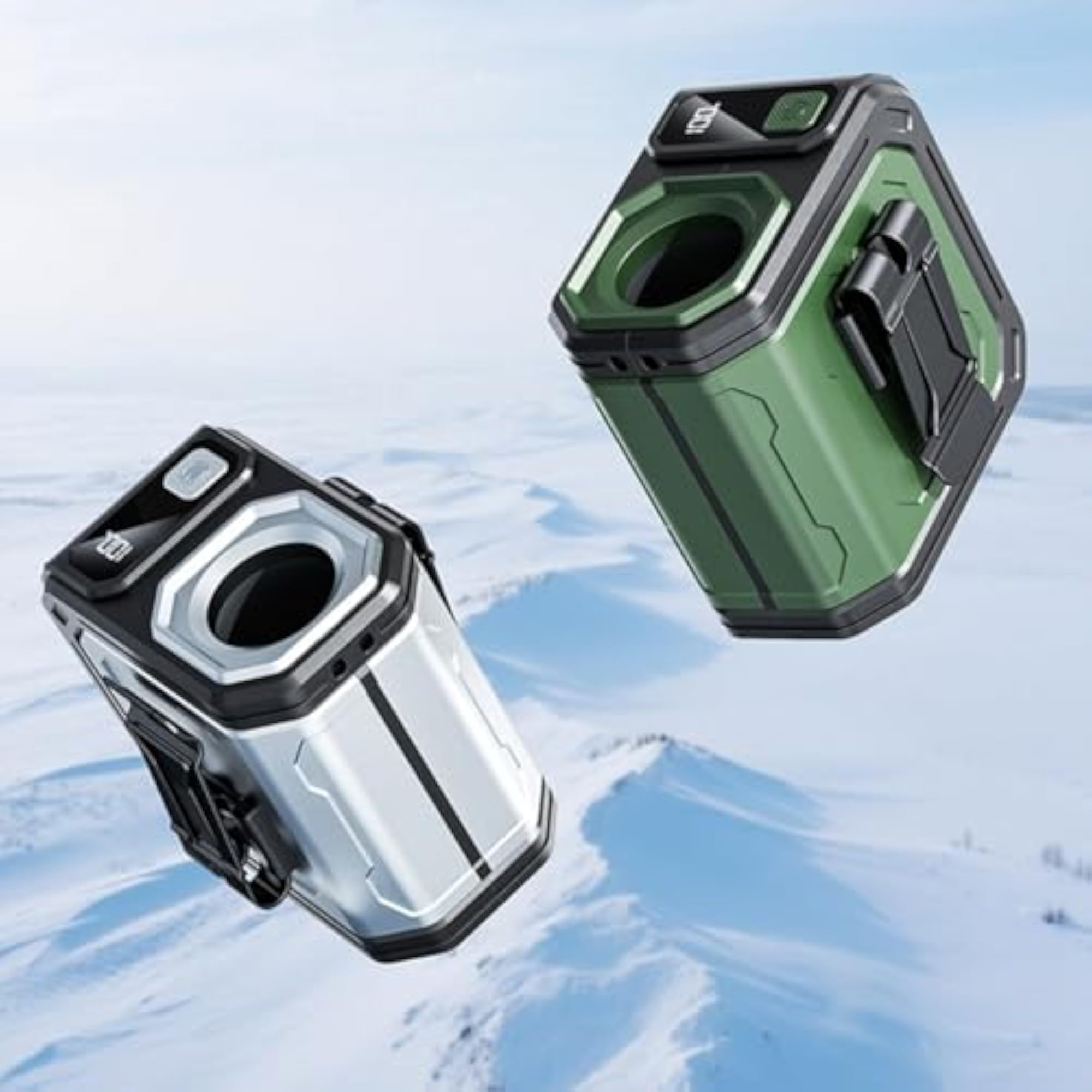 High Speed Wind Waist Clip Fan, Rechargeable & Compact