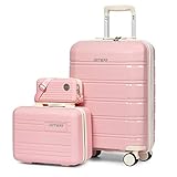 Joyway Luggage Carry-On Suitcases 20" Lightweight Polypropylene Carrying Case with TSA Lock,Rigid Lu