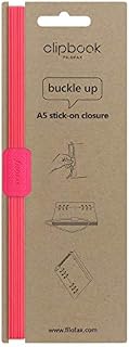 Filofax A5 Clipbook Elastic Closure - Fluoro Pink