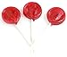 Oh! Nuts Hard Candy Lollipops in Red Color | Premium Lolly Varieties in 1-Pound Party Bag of Kosher Lollies for Kids’ Birthdays, Halloween and Office Sweets| Individually Wrapped Suckers