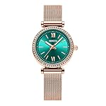 NIBOSI-Womens-Watches-Analog-Rose-Gold-Dial-Watches-for-WomenLadiesGirls-Stylish-Diamond-Wrist-Watch-with-Mesh-Band-Gift
