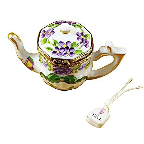 Limoges Teapot-Butterfly Box