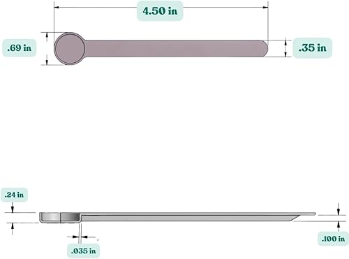 Miniatura 38 de Cucharas para medir café, granos, proteínas, especias y otros productos secos (muchos tamaños diferentes), Opaco