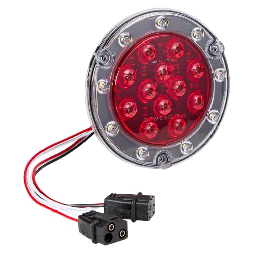 Lámpara LED roja ultra delgada Maxxima M85417R para vehículos miniatura 2