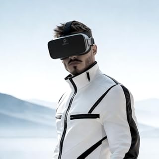 DESTEK V5 VR Headset for Phone w/VR Gamepad, 128 Premium VR apps Included, Anti-Blue Eyes Protected HD Lenses, 110° FOV Virtual Reality Headsets for iPhone, Android Phone