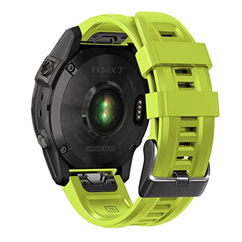 Bracelet silicone respirant 22mm pour montre connectée Coros Vertix et Fenix 7