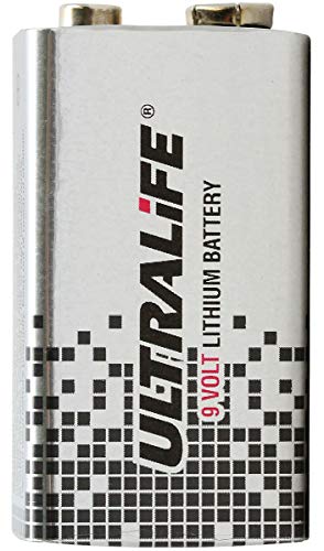 Baterías UltraLife 9V E-Bloque U9VL, U9VL-J