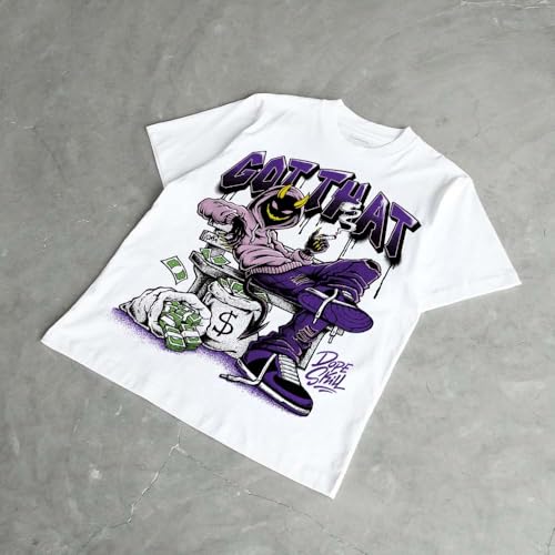 Image of DopeSkill Graphic Tee Streetwear Hip Hop Hypebeast Street Style Unisex T-Shirt Sneaker Colour Matching Shirts Cool Flexing